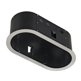 Aixlight Pro II Round Frame flat silbergrau
